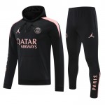 Paris Saint-Germain Hoodie Training Sweatshirts 2024-25 Schwarze